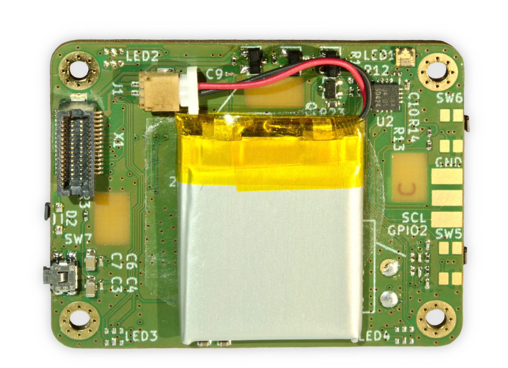 Harmonic Board prototype bottom side